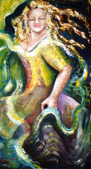 Life dance. Oil Canvas Others