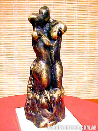 Amantes Bronce Figurativa