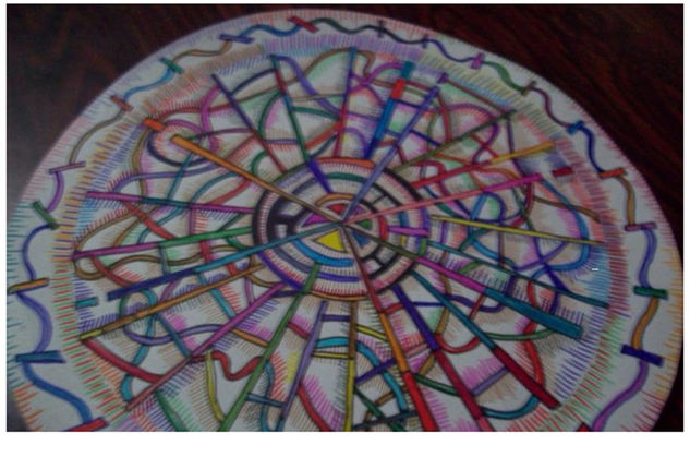 MANDALA GIRATORIO Pencil