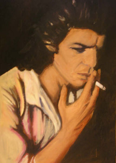 El camaron dilucidante Oil Canvas Portrait