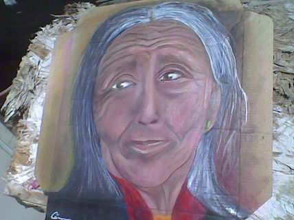 Retrato de anciana