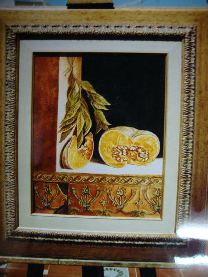 LA CALABAZA (copia) Oil Canvas Still Life Paintings