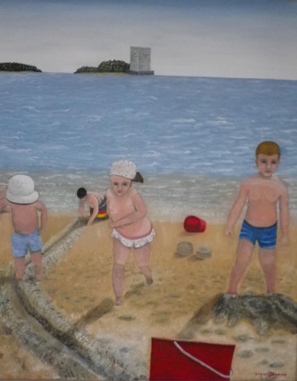 Niños jugando en la...