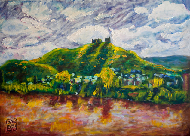 Dorf am Rhein (Pueblo en el Rin)