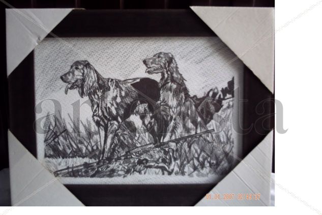 PERROS DE CAZA Pencil (Black) Others Animals