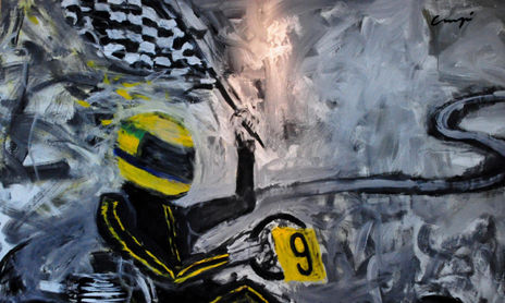 Ayrton Senna karting