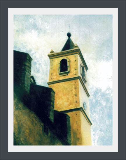 Campanario Oil Canvas Landscaping