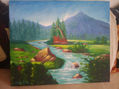 paisaje  de  pinos
