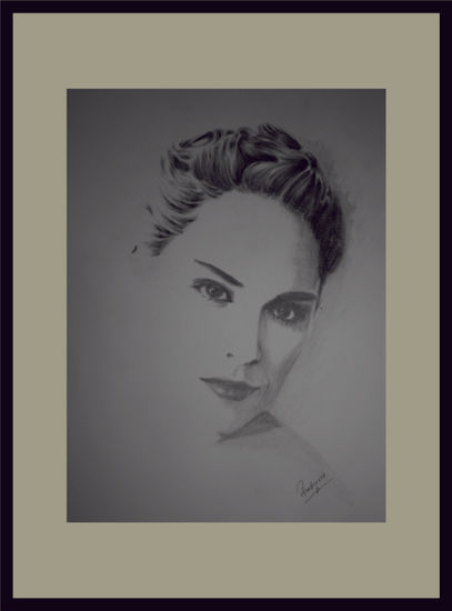 Sharon Stone Charcoal