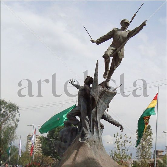 Monumento a los excombatientes de la guerra del chaco 