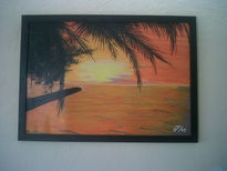 " atardecer "