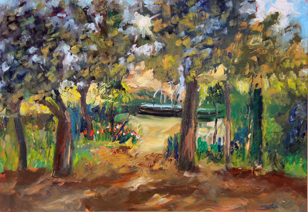 Parque Oil Canvas Landscaping