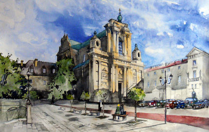 Church, Warsaw,...