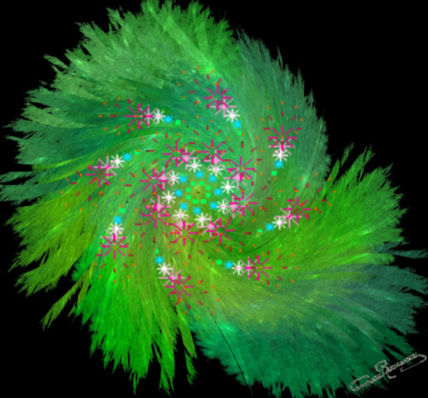 Fractal,  bouquet...