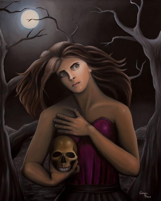 Su fantasma en la noche.