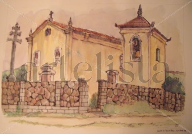 Capela do Padre Farias - Ouro Preto - Minas Gerais Oil Canvas Landscaping