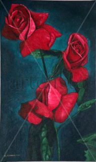 As rosas