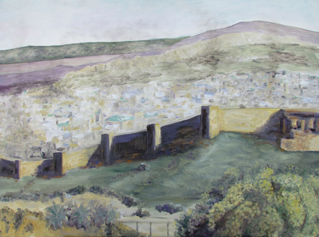 Fez, Óleo Lienzo Paisaje