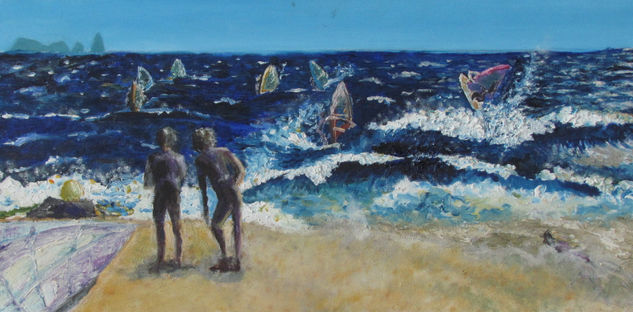 Tramuntana Migdia Oil Canvas Sports