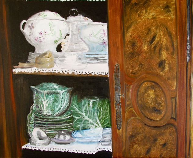 L'interieur de l'armoire  (Inside the French closset)