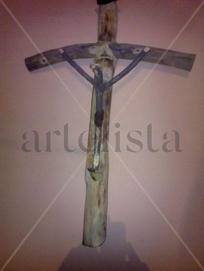 Cristo del campo Madera Mixta