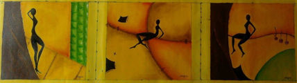 Abstract Black Girls