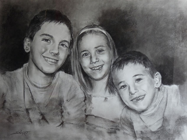 Hijos de Conchita Charcoal