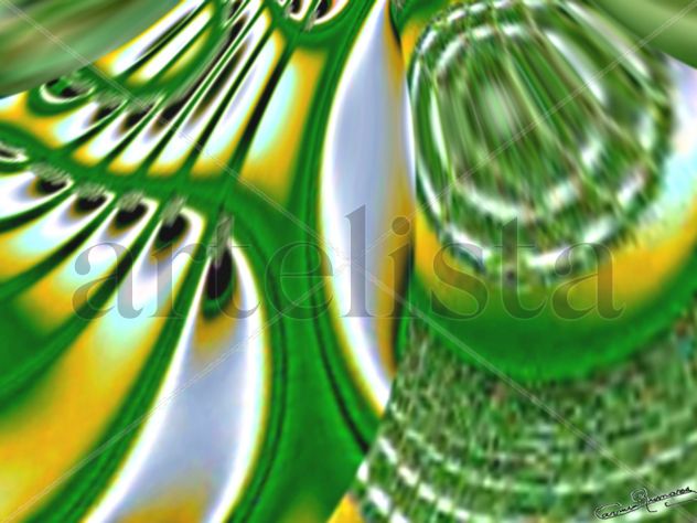 FRACTAL   VERDE AMARELHO