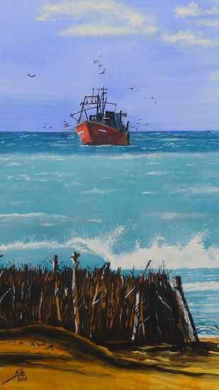 MAR DE AJÓ Oil Canvas Landscaping