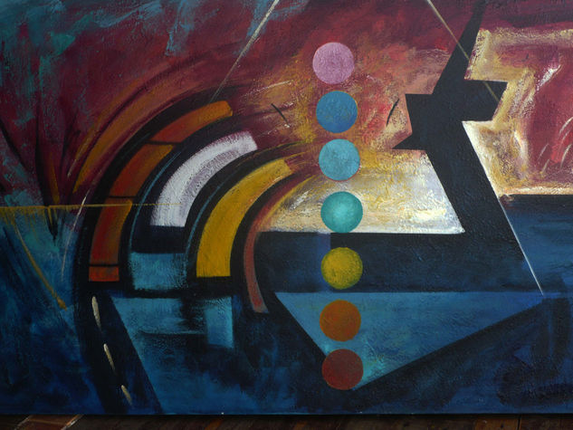 SIMBIOSIS COSMICA Oil Canvas Others