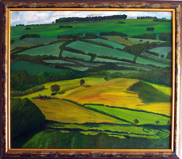 The Conwy Valley Oil Canvas Landscaping