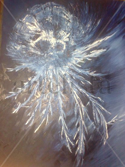 Flor de Hielo Oil Canvas Floral Painting