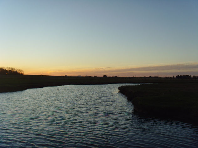 Arroyo en el Gran Chaparral