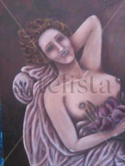 DELIRIOS DE MAYO Oil Canvas Nude Paintings