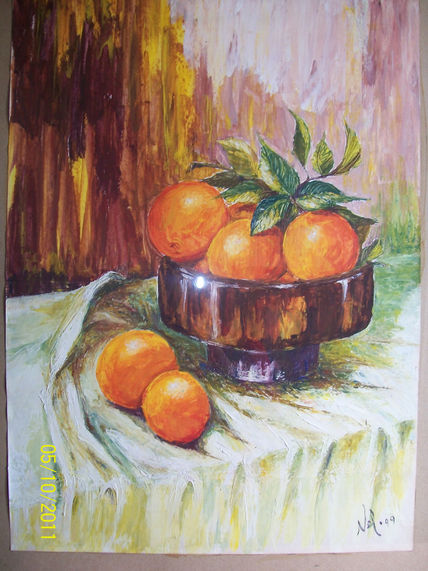 FRUTERA con NARANJAS