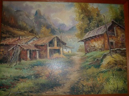 amafor Óleo Lienzo Paisaje
