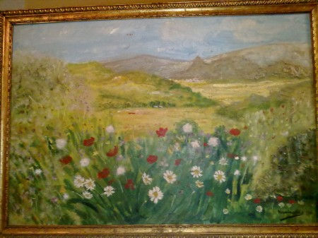 nicolas diaz 90 Óleo Lienzo Paisaje