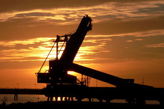 Atardecer tras el Cable Francés