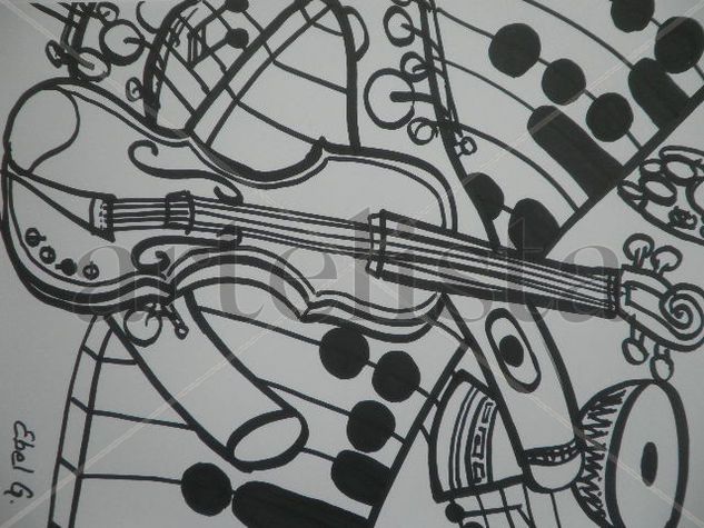 instrumentos musicales Ink