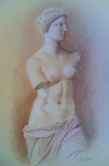 Venus de Milo medio perfil Pencil