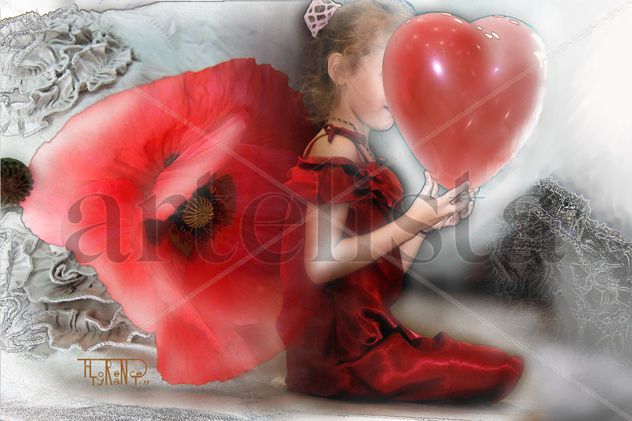 rouge coeur