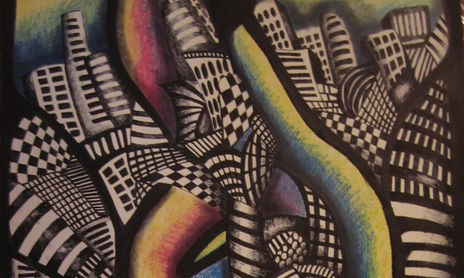 obras de 50 x 70 cm.