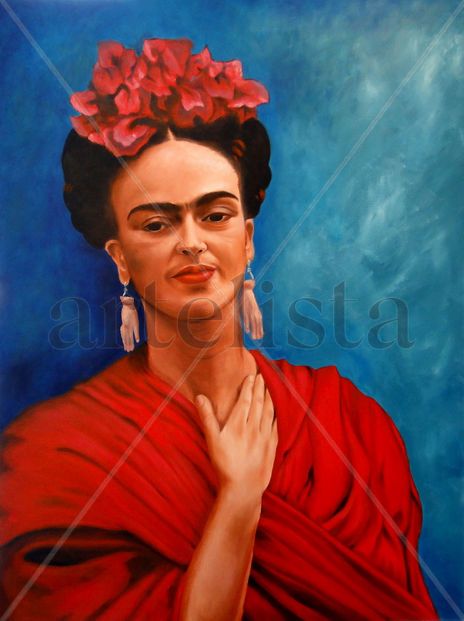 Frida en Azul
