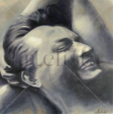 Amor Oil Canvas Portrait