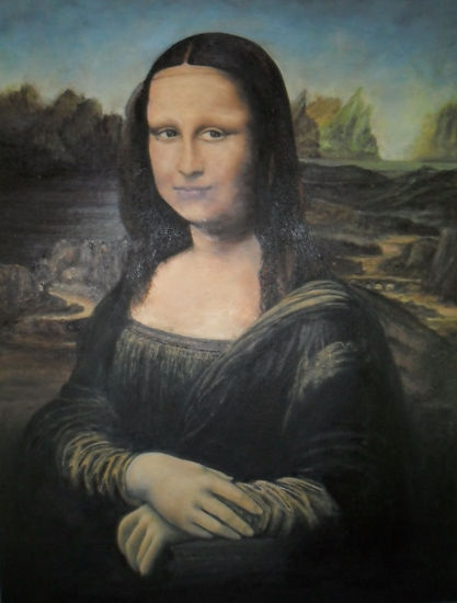 replica de la mona lisa 