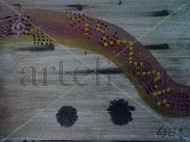 partitura pintura 6009x-h-autor Ebel Garcés.tintacrilico.21x28cm.