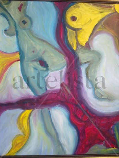 Cuerpos Oil Canvas Nude Paintings