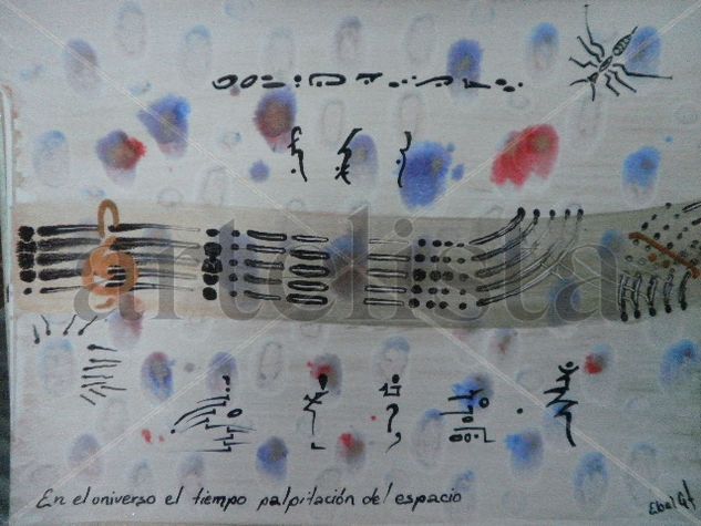 pautapartituras de Ebel Garces. Mixed media Card Others