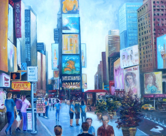 Broadway ll Oil Canvas Landscaping