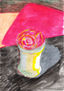 Bodegón con rosas.